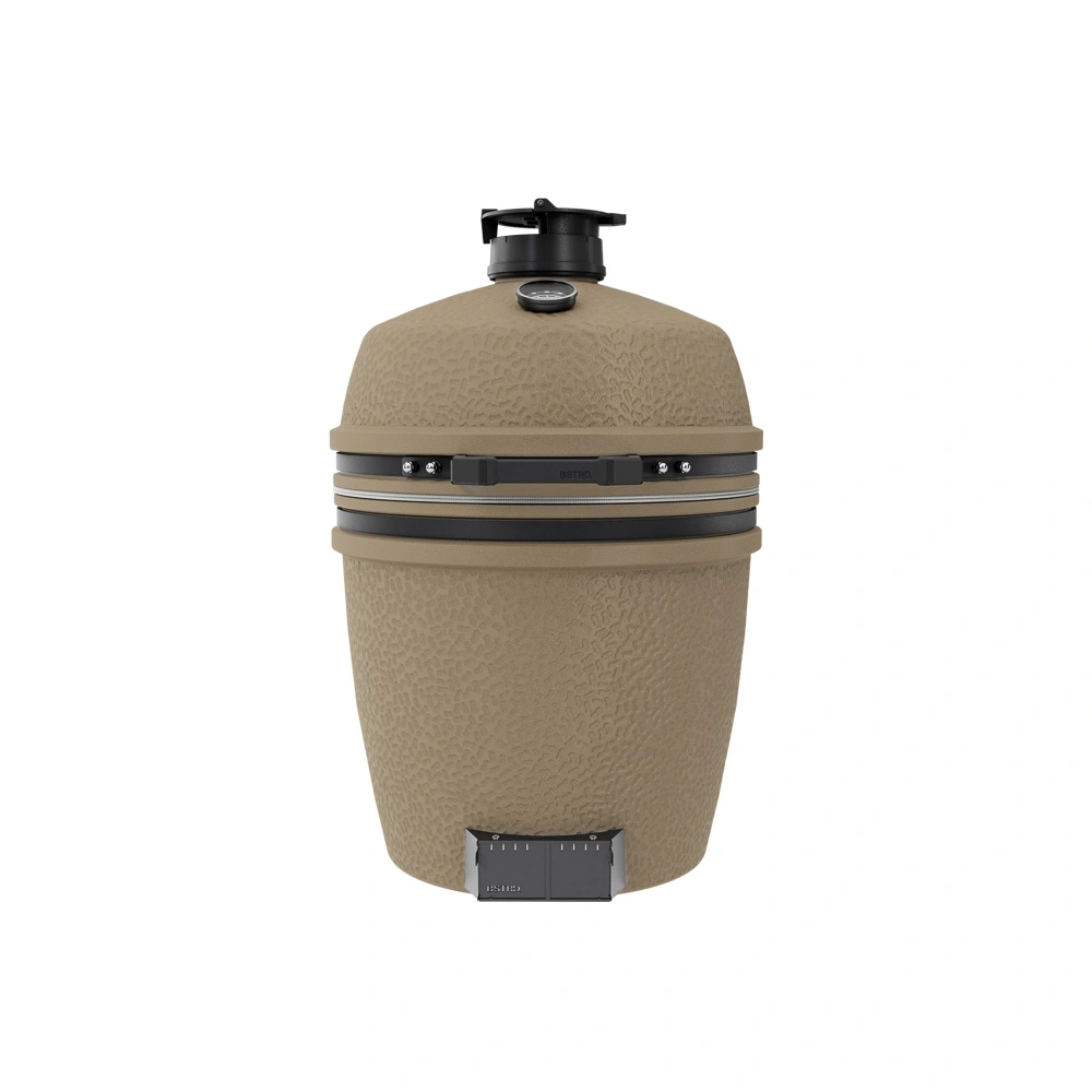 Velký keramický kamado gril bastard 49 cm pískový pro vestavbu BSTRD PRO Large Solo Desert Sand